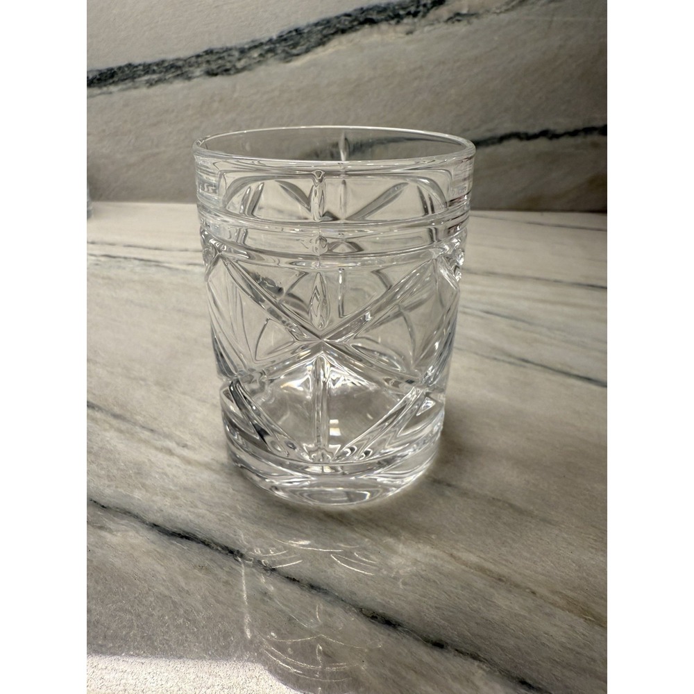 Ralph Lauren Brogan Double Old Fashioned Crystal‎ Whiskey Glasses